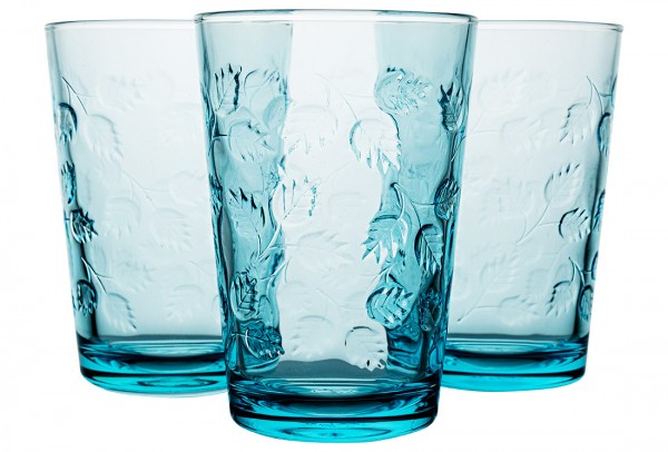 Paşabahçe 6 Parça Su Bardağı Seti | Mavi | 52010