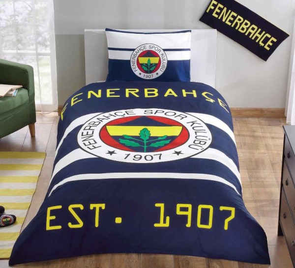 Taç Fenerbahçe Sarı Kanarya Nevresim Takımı Tek Kişilik