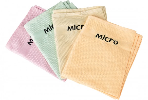 Micro Temizlik Bezleri | 4 Adet | Renkli | Micro-0001