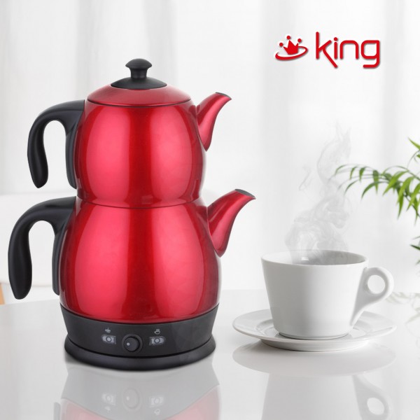 King Elektrikli Çay Makinesi 2200W 3 Litre
