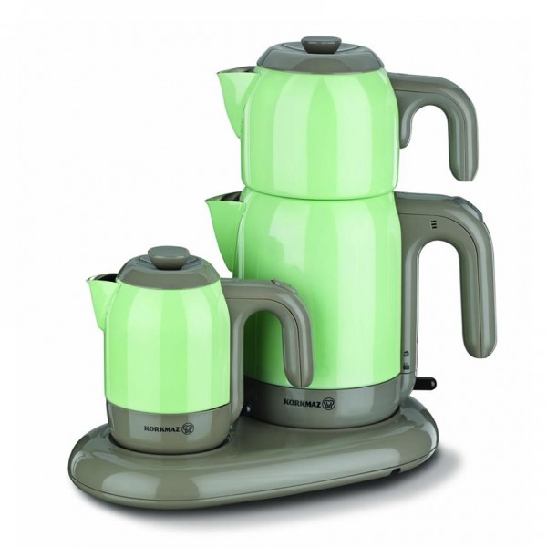 Korkmaz Mia Çay ve Kahve Makinesi - Yeşil