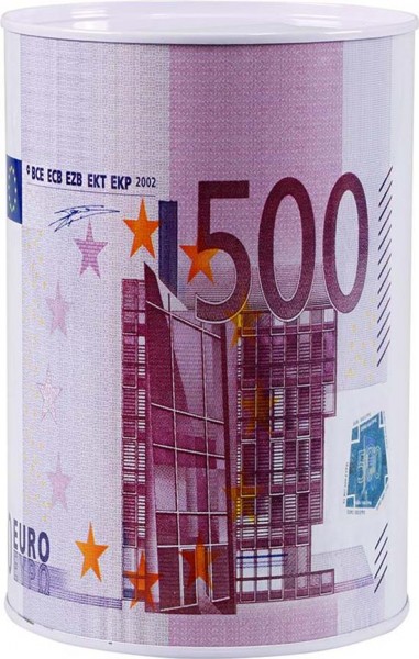 Dekonaz 500 Euro Desenli Kumbara