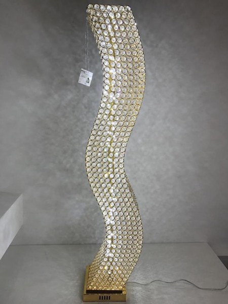 Dematex 116 cm Dekoratif Lambader - Altın