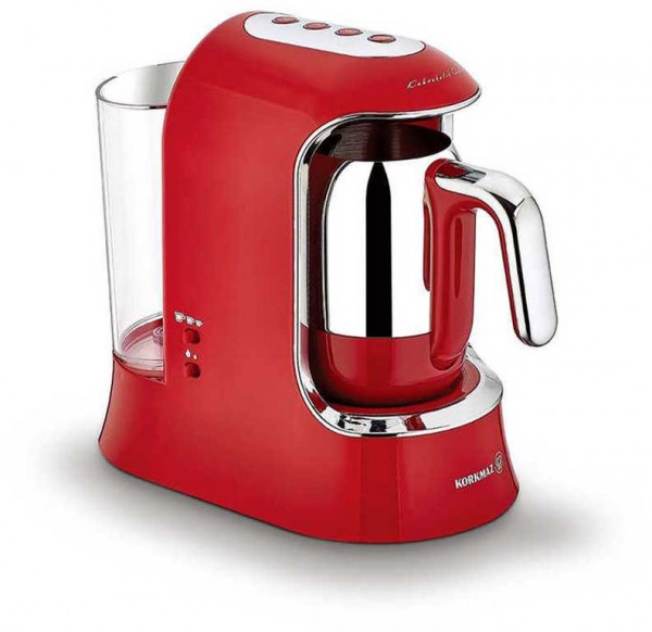 Korkmaz Kahvekolik Aqua Kahve Makinası | Kırmızı | A862