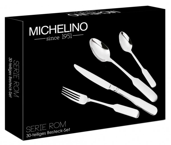 Michelino 30 Parça Çatal Kaşık Bıçak Seti 6 Kişilik | 55157