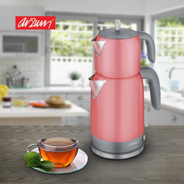 Arzum Çay Sefası Çay Makinesi - Pembe