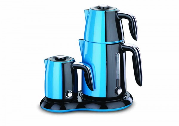 Korkmaz Çay ve Kahve Makinesi - Mavi