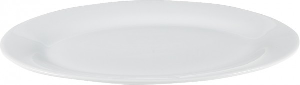 Dekonaz XL Porselen Kayık Tabak Kase 26x36cm | Beyaz