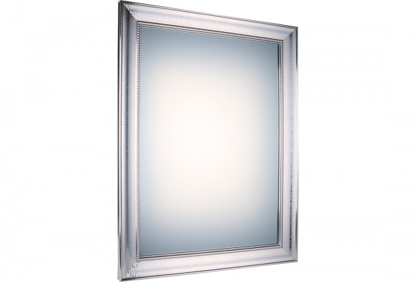 Bavary Dekoratif Lüx Ayna 50x70 cm | Gümüş | By-k5502b