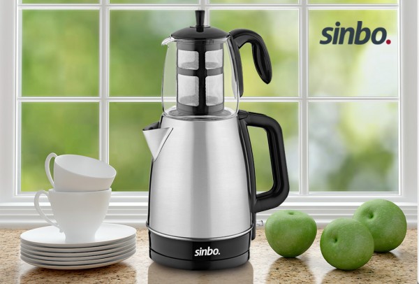Sinbo 2,6 lt Elektrikli Çay Makinesi Semaver | Gümüş | 21116