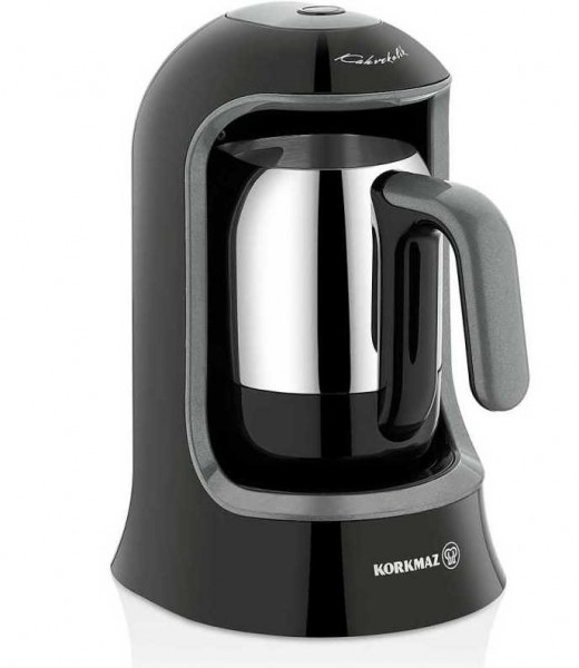 Korkmaz Kahvekolik Otomatik Kahve Makinesi | Siyah | A860-05