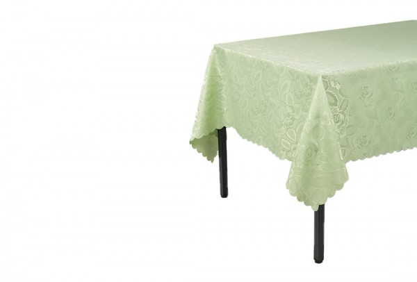 Bavary | Polyester Masa Örtüsü | Fıstık Yeşili | 140x180 | By-mouertue-3