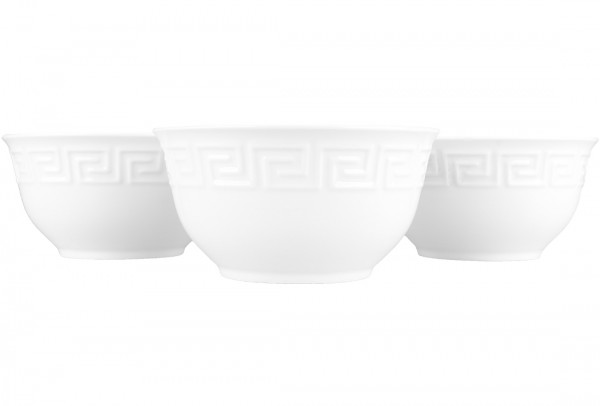 Bavary Porselen Çorba Kasesi | 12 Parça | Beyaz | By-gd365-570-2